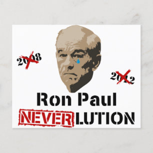 Ron Paul 2012 Revolution Nonlution Flygblad