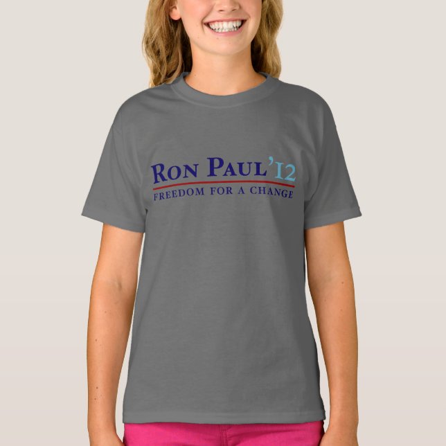Ron Paul 2012 Shirt T-shirt (Framsida)