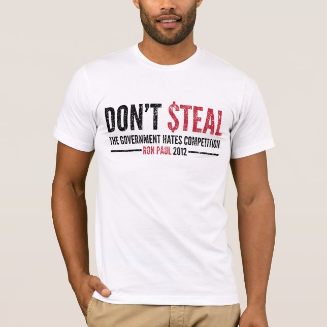 Ron Paul 2012 T-shirt (Framsida)