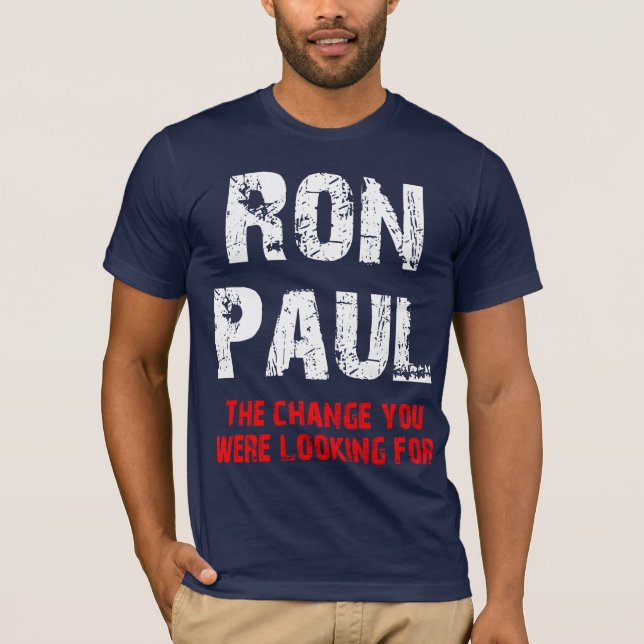 Ron Paul 2012 Tee Shirt (Framsida)