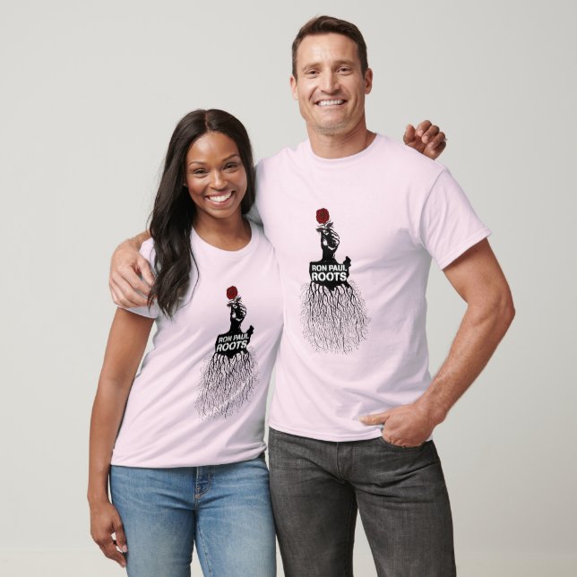 Ron Paul American Roots Shirt Tee (Unisex)