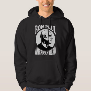 Ron Paul amerikanhjälte Hoodie