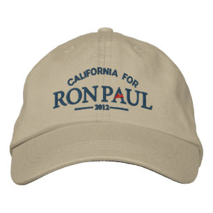 Ron Paul Anpassade Embroiderade Hat Broderad Keps