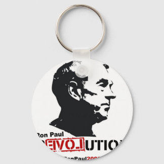 Ron Paul ansikte Stencil - Revolution Nyckelring