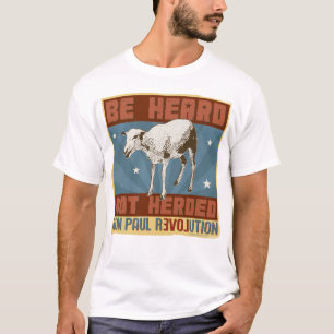 Ron Paul "är den hörda inte samlas" skjortan T Shirt