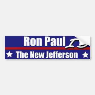 Ron Paul är den nya Jeffersonen Bildekal