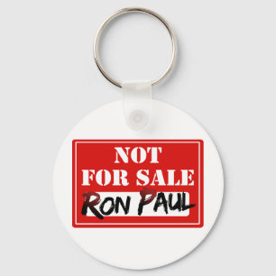 Ron Paul är INTE TILL SALU!!! Nyckelring