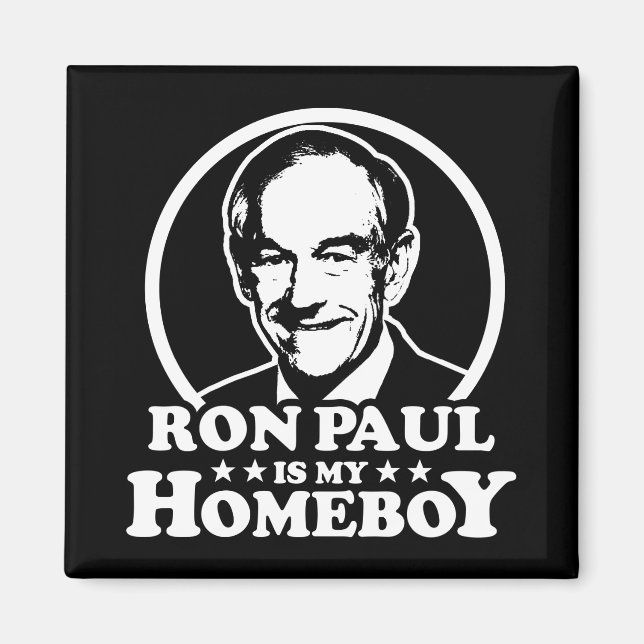 Ron Paul är min hempojke Magnet (Framsidan)