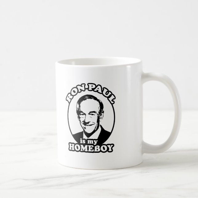 Ron Paul är min homeboy Kaffemugg (Höger)