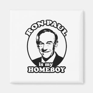 Ron Paul är min homeboy Magnet