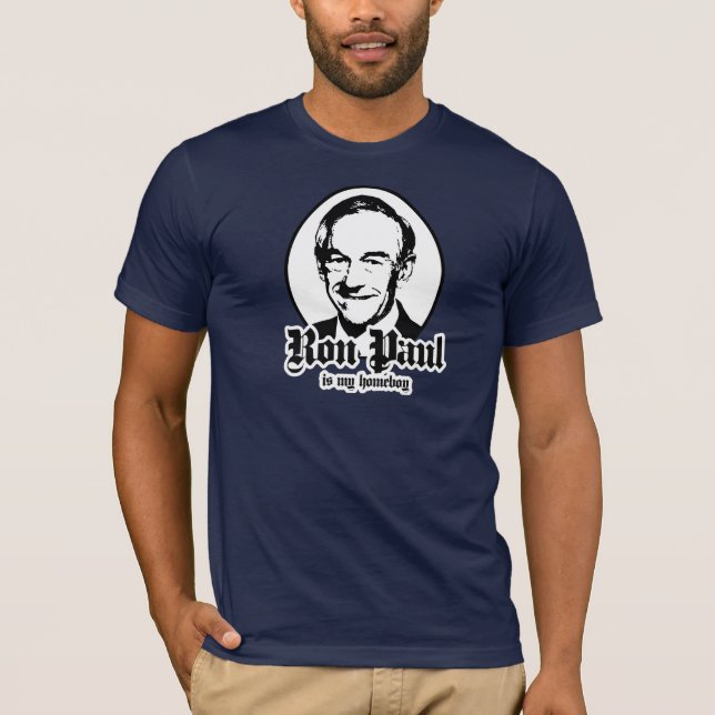 RON PAUL ÄR MIN HOMEBOY TEE (Framsida)