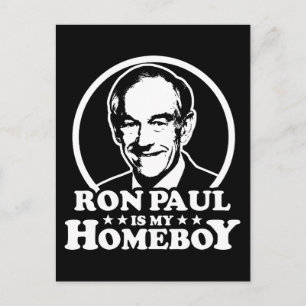 Ron Paul är min Homeboy Vykort