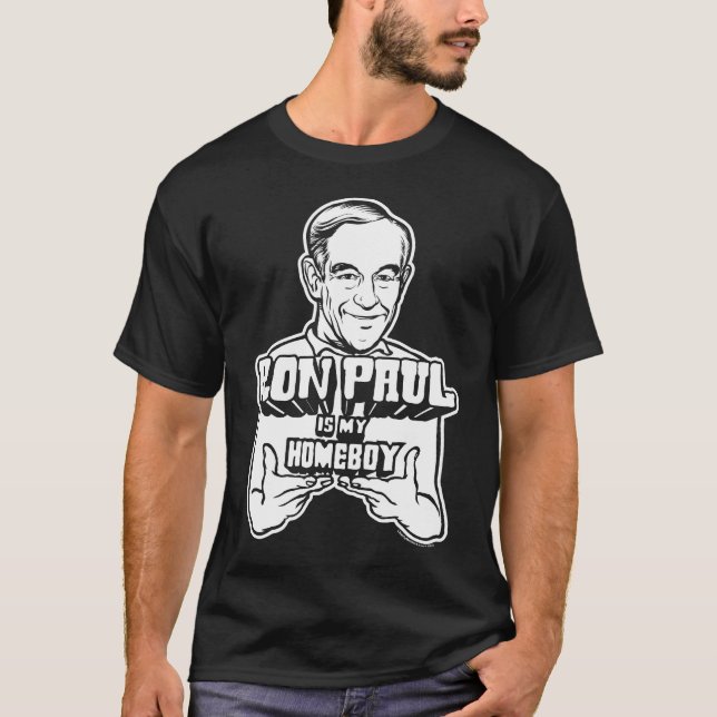 Ron Paul är min Homeboyskjorta Tee Shirt (Framsida)