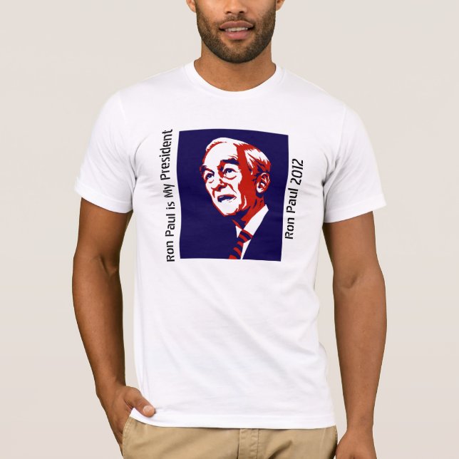 Ron Paul är min president T-shirt (Framsida)