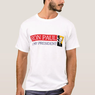 Ron Paul är min president Tee Shirt