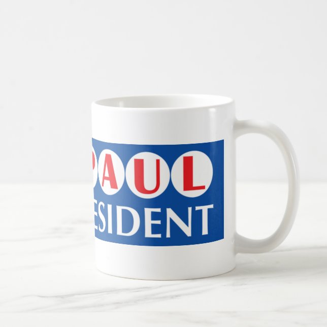 Ron Paul är min presidentmugg Kaffemugg (Höger)