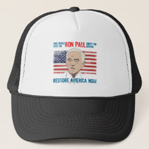 Ron Paul återställande Amerika Truckerkeps