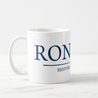 Ron Paul återställandeAmerika nu Kaffemugg