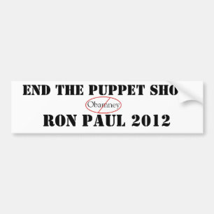 Ron Paul AVSLUTAR 'DOCKAN SHOW Bildekal