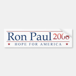 Ron Paul bildekal 2008