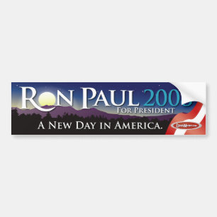 Ron Paul bildekal 2008