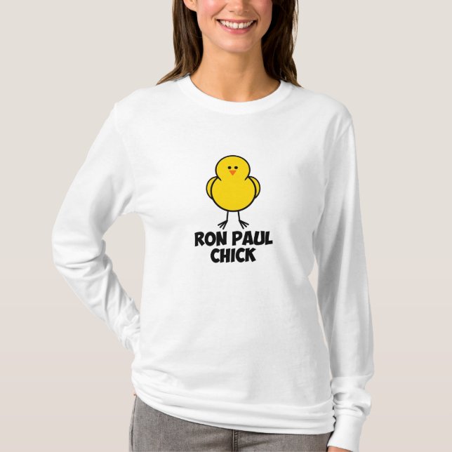 Ron Paul chick Tee Shirt (Framsida)