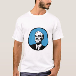 Ron Paul cirklar blått Tee