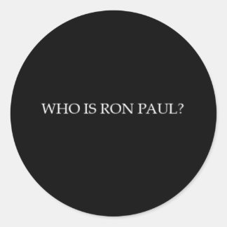 Ron Paul-dekalett Runt Klistermärke