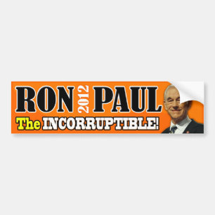 Ron Paul - det oförstörbart! Bildekal