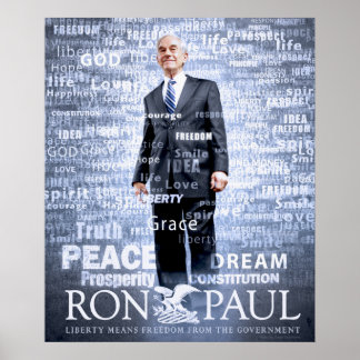 Ron Paul för alltid Poster