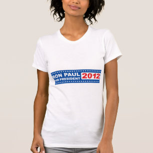 Ron Paul för den kvinnliga presidentT-tröja 2012 T Shirt