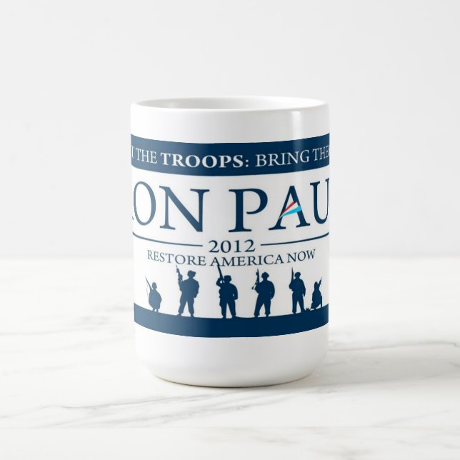 Ron Paul för för kampanjkaffe för president 2012 Kaffemugg (Center)