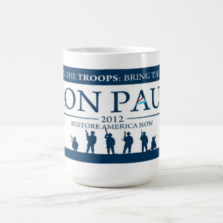 Ron Paul för för kampanjkaffe för president 2012 Kaffemugg