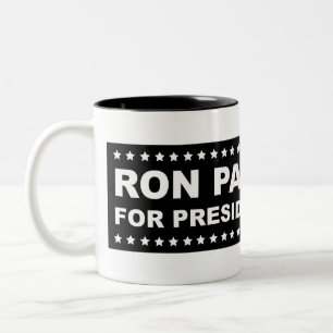 Ron Paul för mugg för president 2012