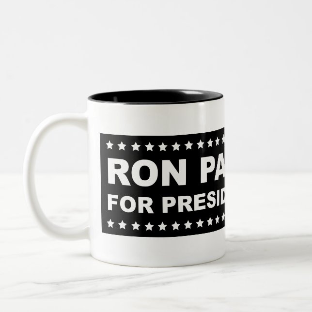 Ron Paul för mugg för president 2012 (Vänster)