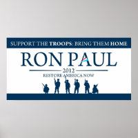Ron Paul för president 2012 Kampanj Poster