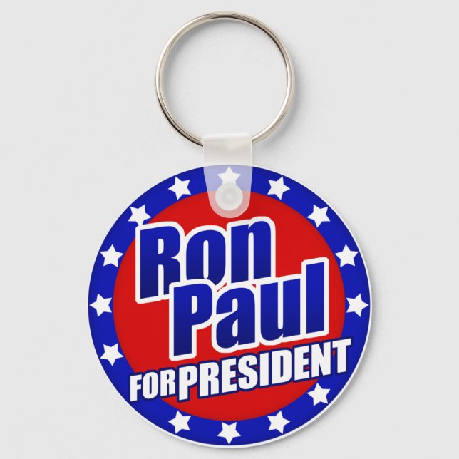 Ron Paul for President Keychain Nyckelring (Framsida)