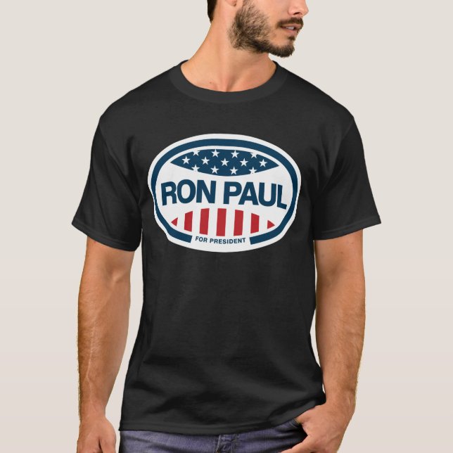 Ron Paul för president Tee (Framsida)