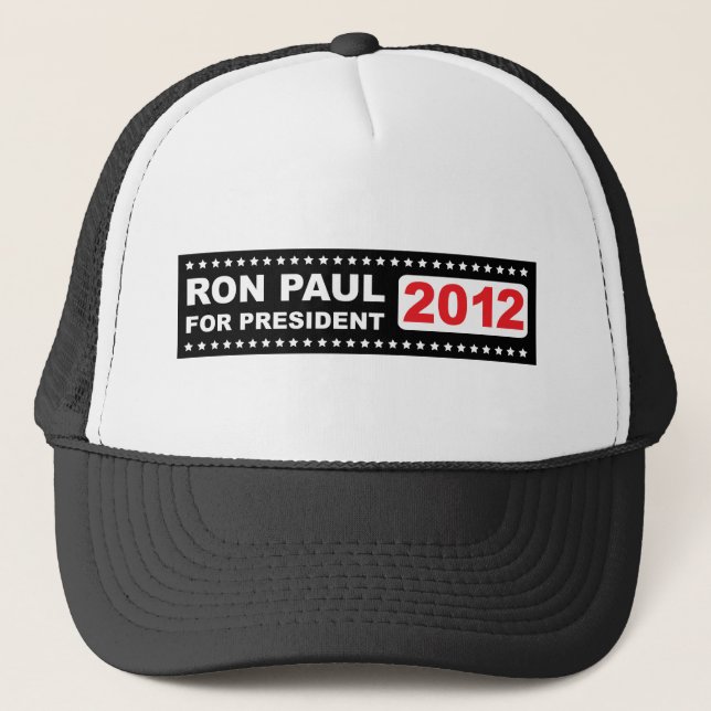 Ron Paul för presidenten 2012 Keps (Framsida)