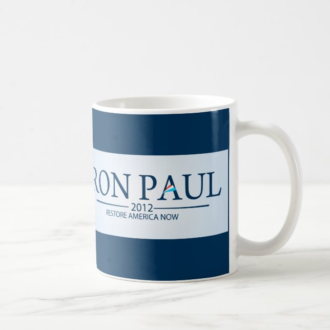 Ron Paul för talman Kaffemugg (Höger)