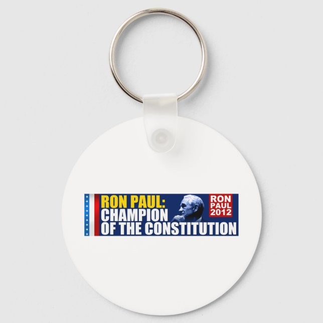 Ron Paul: Författare till konstitutionen Nyckelring (Framsida)