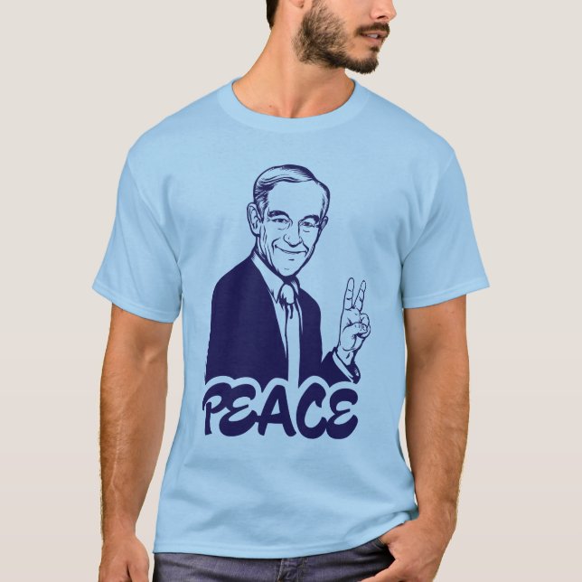 Ron Paul fredT-tröja Tröja (Framsida)