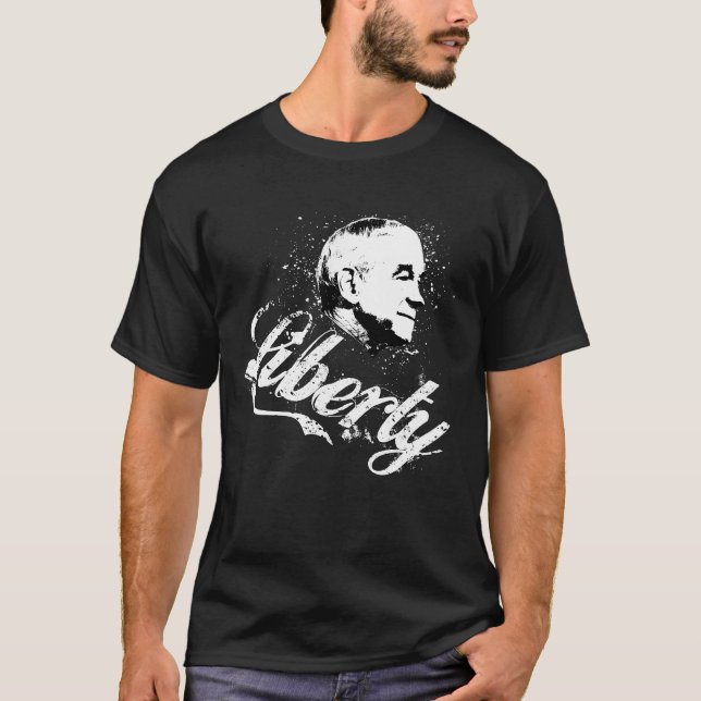 Ron Paul frihet Tee Shirt (Framsida)