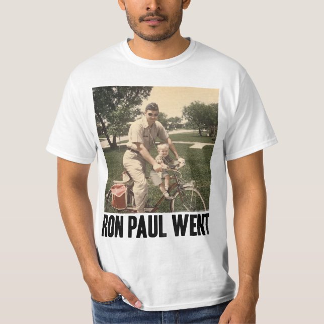 Ron Paul gick T-tröja T-shirt (Framsida)