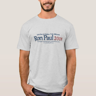 Ron Paul - grå färg T-shirt
