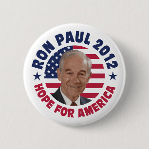 Ron Paul hopp för Amerika Knapp