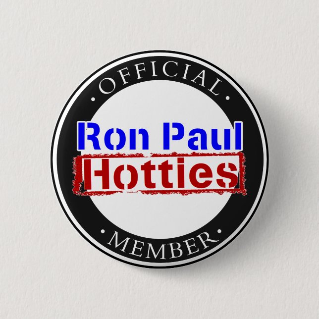 Ron Paul Hotties utrustar Knapp (Framsida)