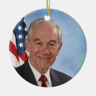 Ron Paul Julgransprydnad Keramik