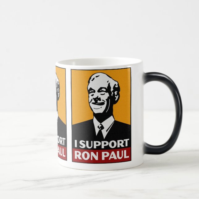 Ron Paul kaffe/Teakopp Magisk Mugg (Höger)