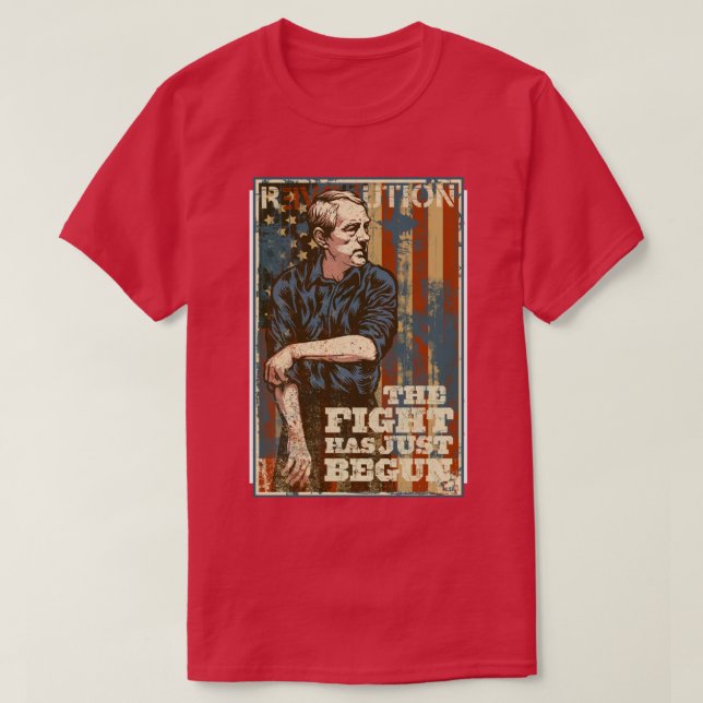 Ron Paul, kampen har just börjat T Shirt (Design framsida)